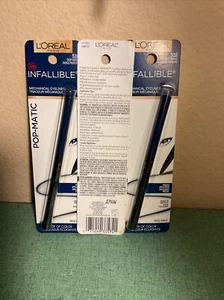 3x Loreal Infallible Mechanical Eyeliner #516 Deep Indigo - Picture 1 of 1