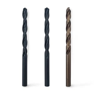 HSS Drill Bits Roll Forged Ground Flute 5% Cobalt Jobber Drill Bit High Quality - Picture 1 of 6