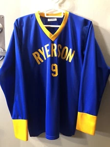 Ryerson University Athletic Knit Vtg 80s Hockey Jersey Rams Toronto Metropolitan - Bild 1 von 5