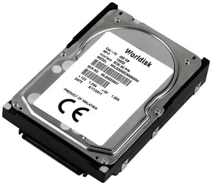 Hard Worldisk 300GB 10000U/Min SCSI U320 80-pin MXJ3300SC800600W 3.5 " Inch - Picture 1 of 3