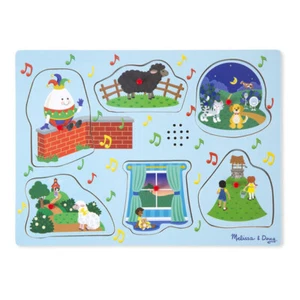 Melissa & Doug - Nursery Rhyme Blue Sound Puzzle - 6 piece MND0737 - Picture 1 of 4