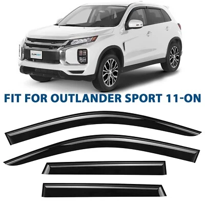 Rain Guards Vent Visors Shade for 2011-2025 Mitsubishi Outlander Sport - Image 1 of 4