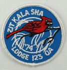 Zit-Kala-Sha Lodge 123 Oa Lincoln Heritage Council Wht Bdr. [Oax416]