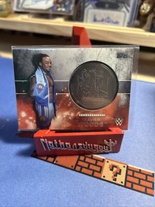 2016 Topps WWE Authentic Medallion Card /299 Xavier Woods New Day Rocks Kross - Picture 1 of 4