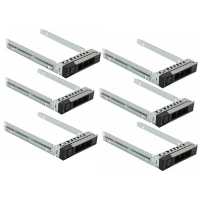 6-Pack 2.5" DXD9H Hard Drive Caddy for Dell R250 R350 R440 R450 R540 R550  R840 - Image 1 of 4