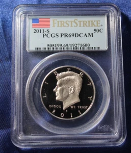 2011 KENNEDY HALF Proof 69 Deep Cameo PCGS - Picture 1 of 4