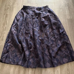 Gonna donna Joseph Picone plissettata gotica capricciosa - taglia viola 100% lana - Foto 1 di 6