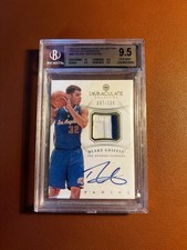 2012-13 Immaculate Collection Blake Griffin Patch Autographs /100 BGS 9.5 Mint