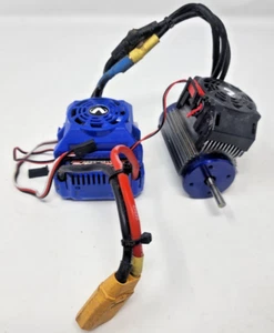 Traxxas 1/10 MAXX Velineon VXL-4s Brushless ESC & 540XL 2400kv Motor w/ Fan XT90 - Picture 1 of 10