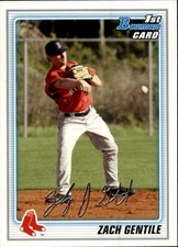 2010 Bowman Prospects #BP62 Zach Gentile
