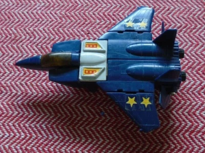 Blue Leader Fighter Jet Bandai MR25 1985 Transformer - Image 1 of 4