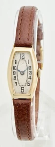 Rolex Prima Swiss 9K Gold ‘1933’ Art Deco Rare Ladies Vintage Watch Dial Patina - Picture 1 of 22