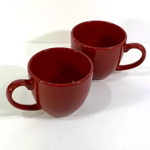 Noble Excellence Caramelo Manzana Rojo 2 x Tazas Jumbo 3 1/2" x 4" Hecho en Alemania - Imagen 1 de 9