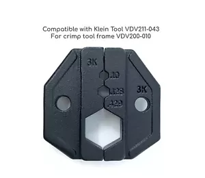 RF Coassiale stampo utensile a crimpatura 3K RG8 RG11 RG174 RG179 RG213 VDV211-043.100.429 - Foto 1 di 5
