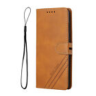 Phone Case for Redmi Note 13 K60 K70E 10 Solid Color PU Leather Flip Wallet Case