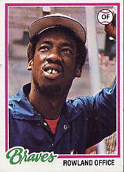 1978 Topps Baseball #632 Rowland Office