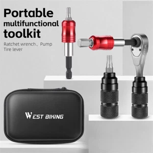 Magnetic Ratchet Wrench & Screwdriver Bit Set Reversible Ratchet Wrench Repair - Picture 1 of 20