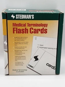 Stedman's Medical Terminology Flash Cards - Picture 1 of 10
