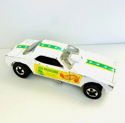 Raro Coche Divertido Hot Wheels Redline Snake 1993 De Colección Don Prudhomme Blanco 1/64 Foto 1 de 4