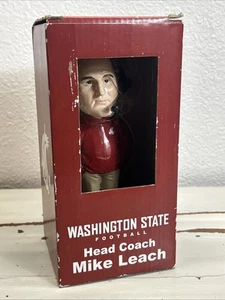 Coach Mike Leach Bobble Head WSU COACH Coleccionista Bobble Head RARO Envío Gratis - Imagen 1 de 7