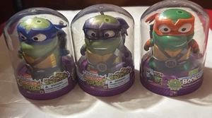 Teenage Mutant Ninja Turtles BOOKSY Mini Books & Figures (SET of 3)Don.Leo.Mich. - Picture 1 of 5