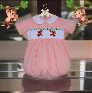 Mameluco a cuadros burbuja Remember Nguyen para niños nuevo con etiquetas 12 meses - Imagen 1 de 8