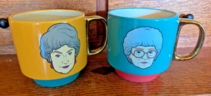 Set of 2, Hallmark Golden Girls Ceramic Coffee Mugs - Picture 1 of 2