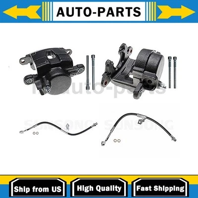 前刹车卡钳带软管驱动器乘客侧适合雪佛兰 Blazer 4.3L — 第 1/4 张图片