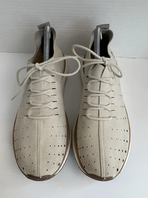 Zapatillas para mujer OTBT Off The Beaten Path Alstead talla 9M beige imitación gamuza cordones Foto 1 de 4