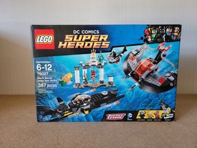 LEGO 76027 DC Super Heroes Black Deep Sea Strike - Black Manta - New & Sealed