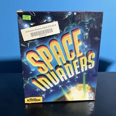 SPACE INVADERS- PC Video Game Rare Collectible »»»NEW SEALED»»» - Image 1 of 4