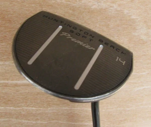 BLACK CLEVELAND PREMIER HUNTINGTON BEACH SOFT # 14 MALLET PUTTER 35" INCH RH - Picture 1 of 9