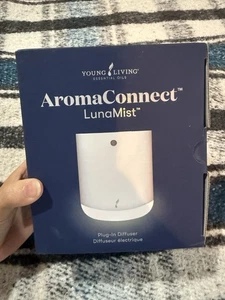 Young Living Essential Oils AromaConnect Luna Mist Diffuser New Plug In Wall - Picture 1 of 3