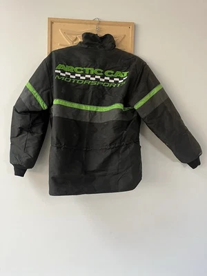 Arctic Cat Men’s Motorsport Long Zip out Jacket Size Medium #4201-932 (used) - Image 1 of 3