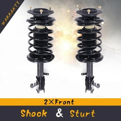 Front Complete Shock Struts Absorbers For Toyota Corolla 93-2002 Geo Prizm 93-97 - Image 1 of 4