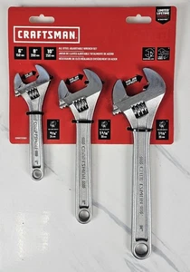 CRAFTSMAN Adjustable Wrench Set, 3-Piece 6" 8" 10" (CMMT12001) - Picture 1 of 6