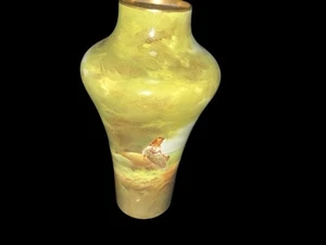 RARE ROYAL DOULTON HAND PAINTED & SIGNED VASE - Picture 1 of 13