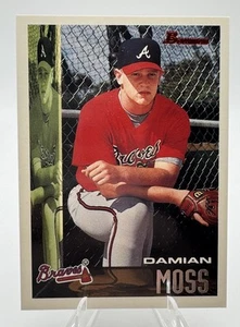 1995 Bowman Damian Moss #88 Atlanta Braves - Bild 1 von 2
