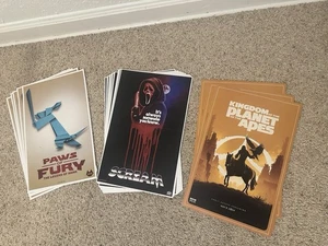 Promo Filmplakate: Scream, Planet of the Apes, Paws of Fury Limited Edition - Bild 1 von 4