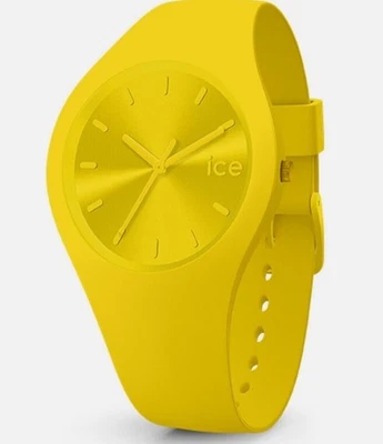 Ice-Watch ICE 017909 colour Citrus Medium Unisexuhr Gelb Silikon Neu/unbenutzt - Bild 1 von 4