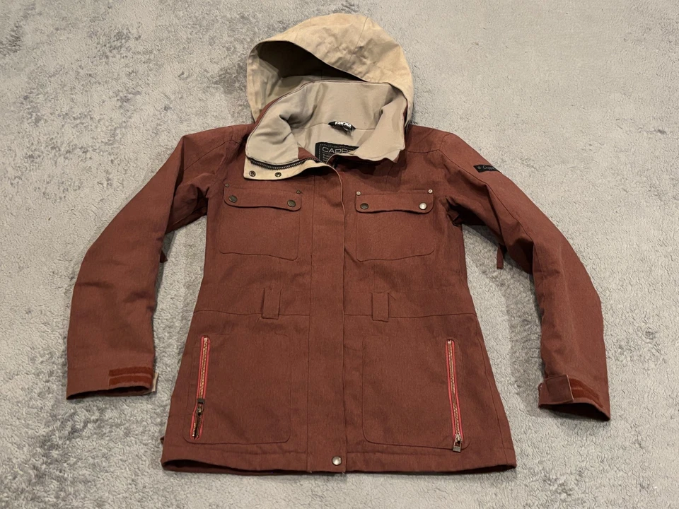 Ride Snowboard Jacket Womens Medium Red Cappel Outerwear Active Insulated Ski - Image 1 of 4