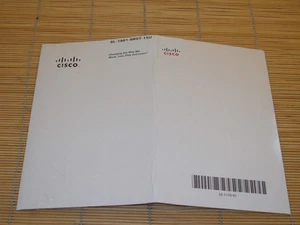 NOWOŚĆ Cisco SL1861-SRST-15U 1861 CME/SRST Funkcja Licencja Upgr. Od 8 do 15 użytkowników - Zdjęcie 1 z 1