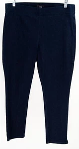 NYDJ Women 12 Dark Wash Pull On Skinny Ankle Jeans Denim Blue - Picture 1 of 4