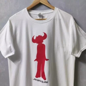 Jamiroquai Band Shirt, Jamiroquai Weiß Kurzarm T-Shirt Unisex S-5XL BT762 - Bild 1 von 3