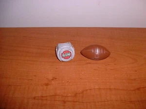 NEW NFL SUPER BOWL LIX KANSAS CITY CHIEFS PHILADELPHIA EAGLES CELLULOID RING + - Picture 1 of 6