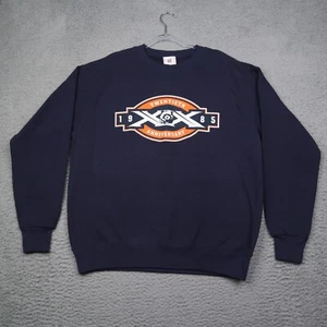 Chicago Bears Sweater 20th Anniversary Super Bowl 1985 Sweatshirt Mens Medium - Picture 1 of 15