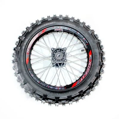 BLACK 90/100 - 14 14" Inch Rear Back Wheel Rim Knoby Tyre Tire PIT PRO Dirt Bike - Image 1 of 4