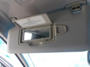 Used Left Sun Visor fits: 2016 Mercedes-benz Mercedes c-class 205 Type Sdn roof - Picture 1 of 24
