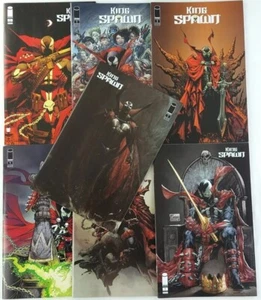 KING SPAWN #1 A-G VARIANT SET 7 DIFF LOT McFarlane Capullo Lee Finch++ NM - Picture 1 of 1