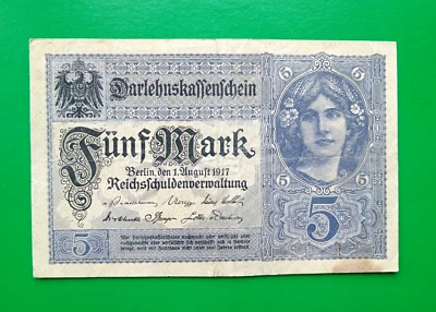 5 mark Germany 1917 - Image 1 of 2